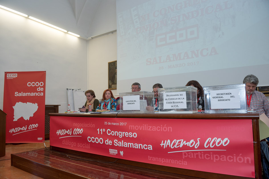 11 Congreso CCOO Salamanca