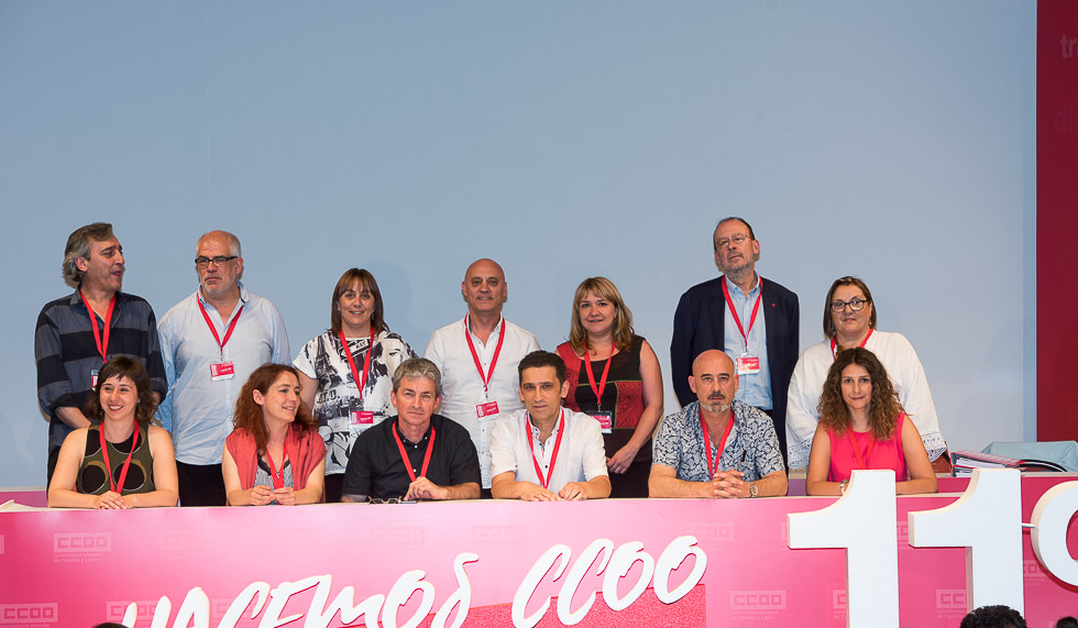 Nueva Ejecutiva de CCOO Castilla y Len