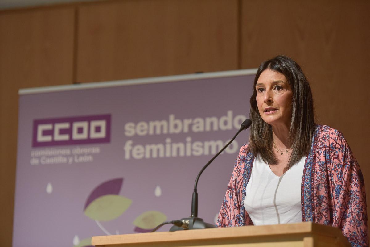Intervencin de Yolanda Martn, secretaria de Mujeres e Igualdad de CCOO Castilla y Len