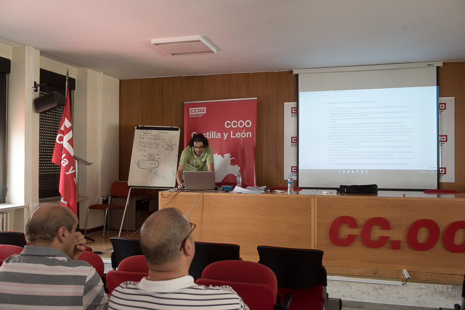 CCOO de Valladolid desarrolla un taller prctico sobre Seguridad Social y Clculo de Pensiones