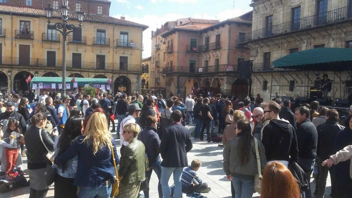 Galera de fotos del Primero de Mayo en Salamanca