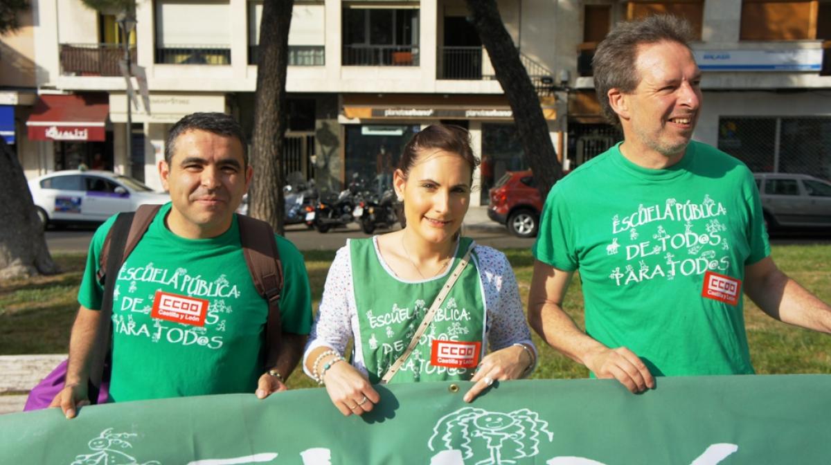 Movilizacin por la Escuela Pblica en Valladolid