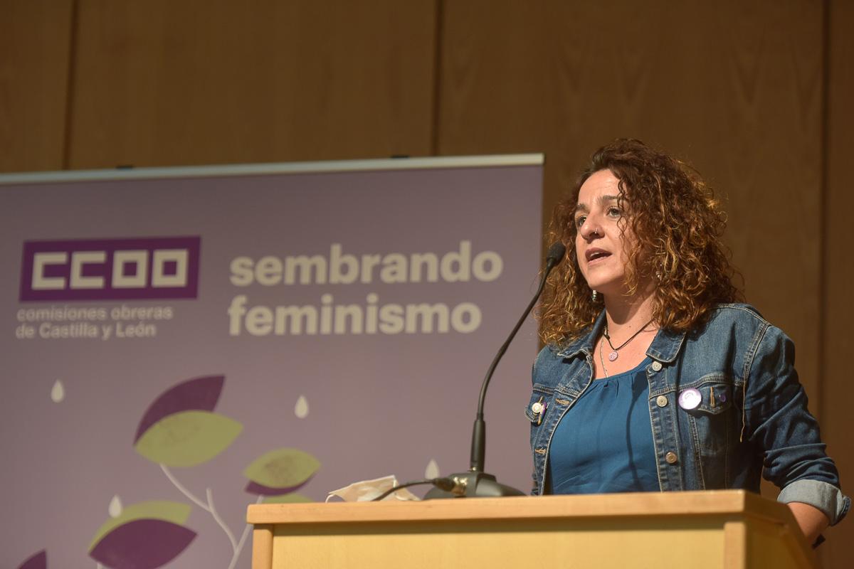 Intervencin de la secretaria de Mujeres e Igualdad de CCOO, Elena Blasco