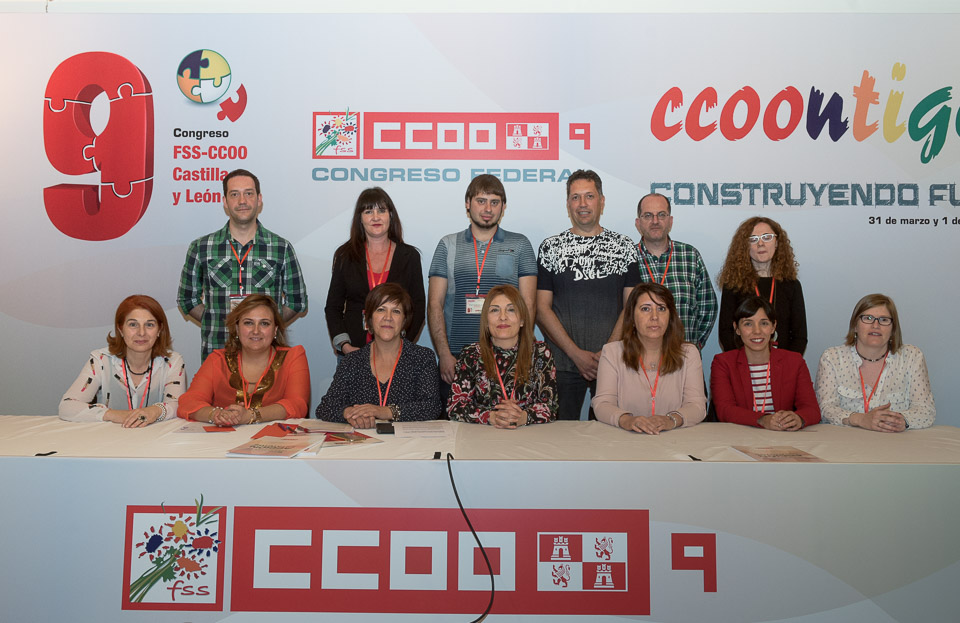 Ejecutiva 9 Congreso FSC-CCOO Castilla y Len