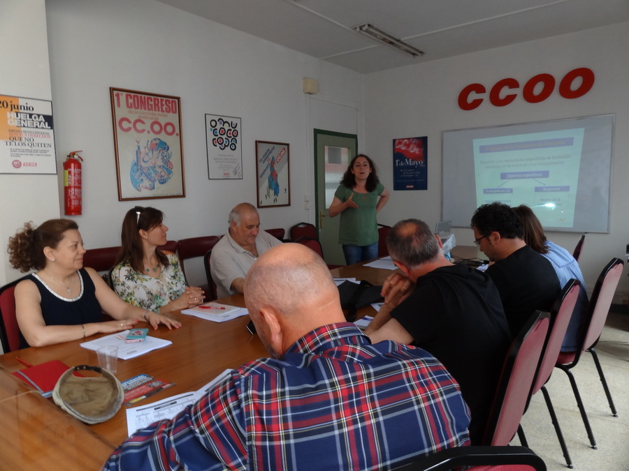 CCOO de Castilla y Len lleva a Zamora la campaa informativa sobre la formacin para el empleo 