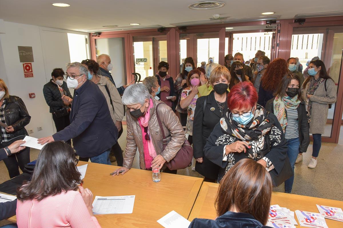 Asamblea en homenaje a las mujeres sindicalistas de CCOO Castilla y Len. Asistentes