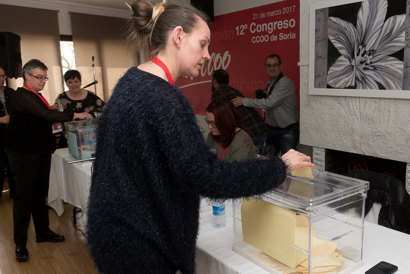 Votaciones a los rganos en el Congreso de CCOO de Soria