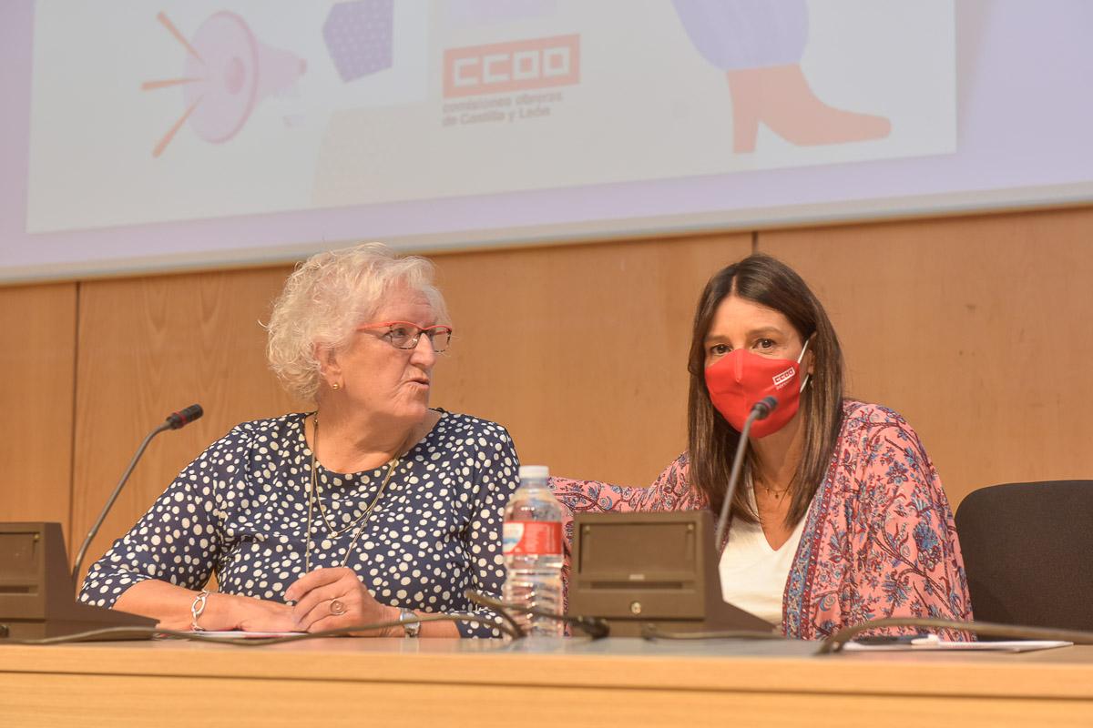 Intervencin de Mara Antonia Sanz en nombre de las sindicalistas homenajeadas